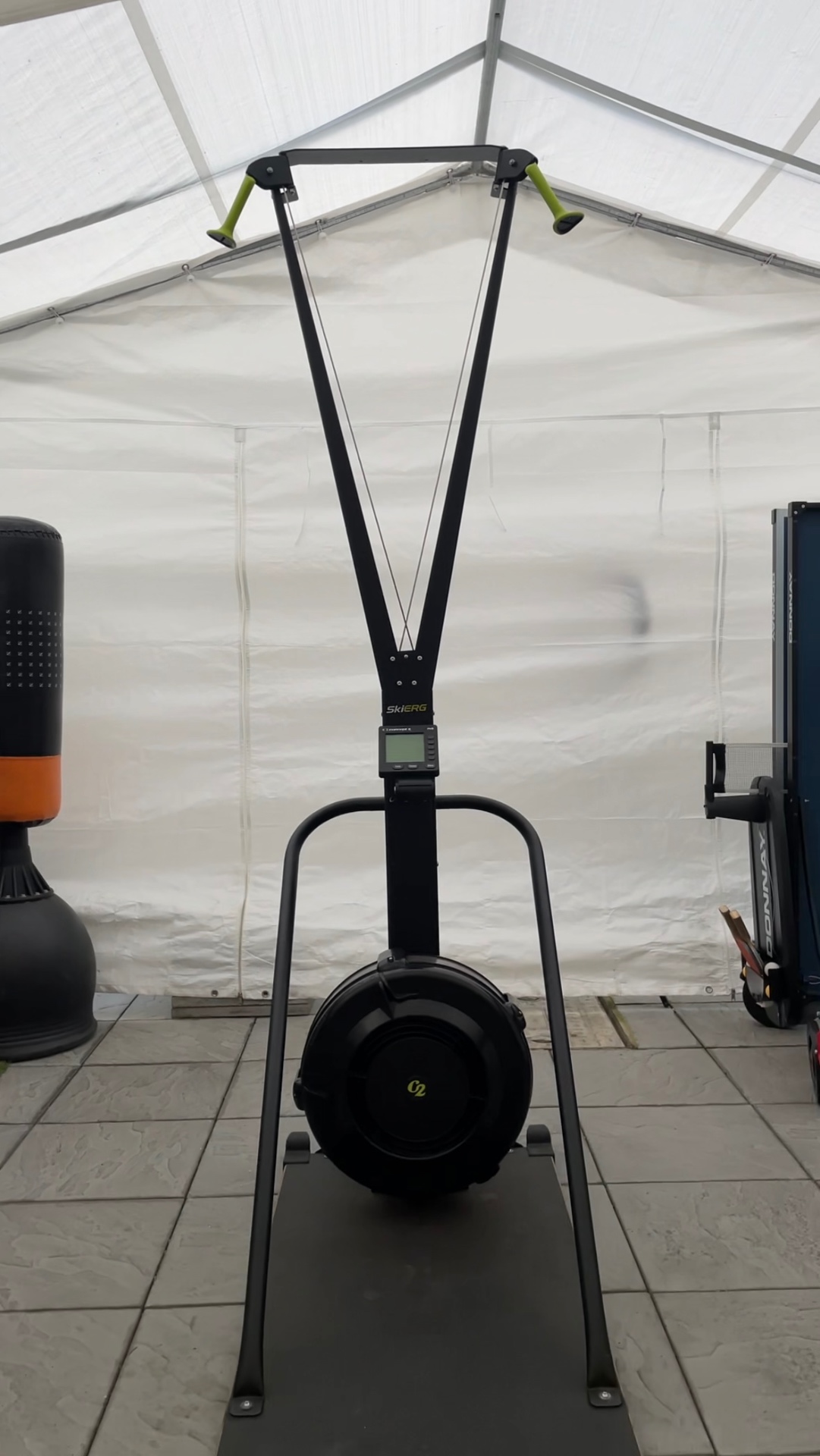 Concept2 SkiErg in the training space