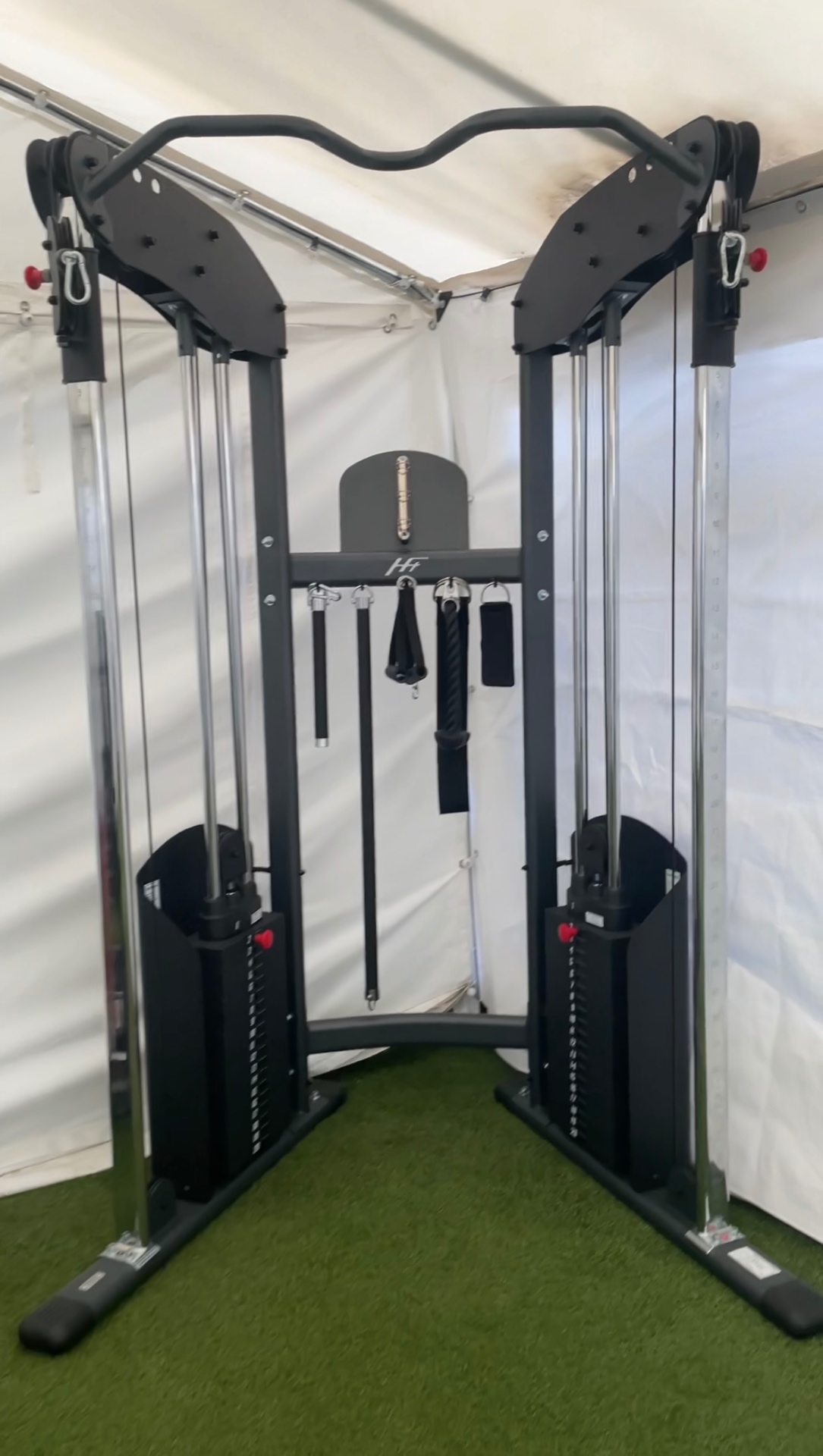 Dual cable functional trainer