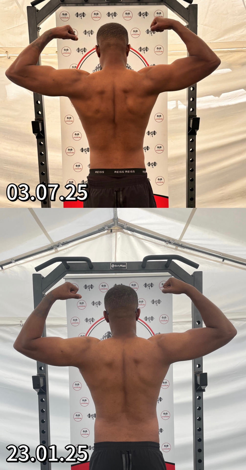 Back transformation: January to July 2025